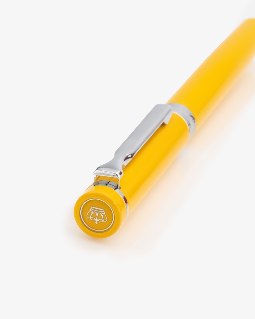 Men pen yellow & silver PEN818YL