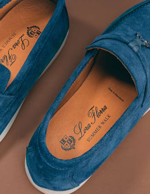 Casual leather shoes L2000FLOBL