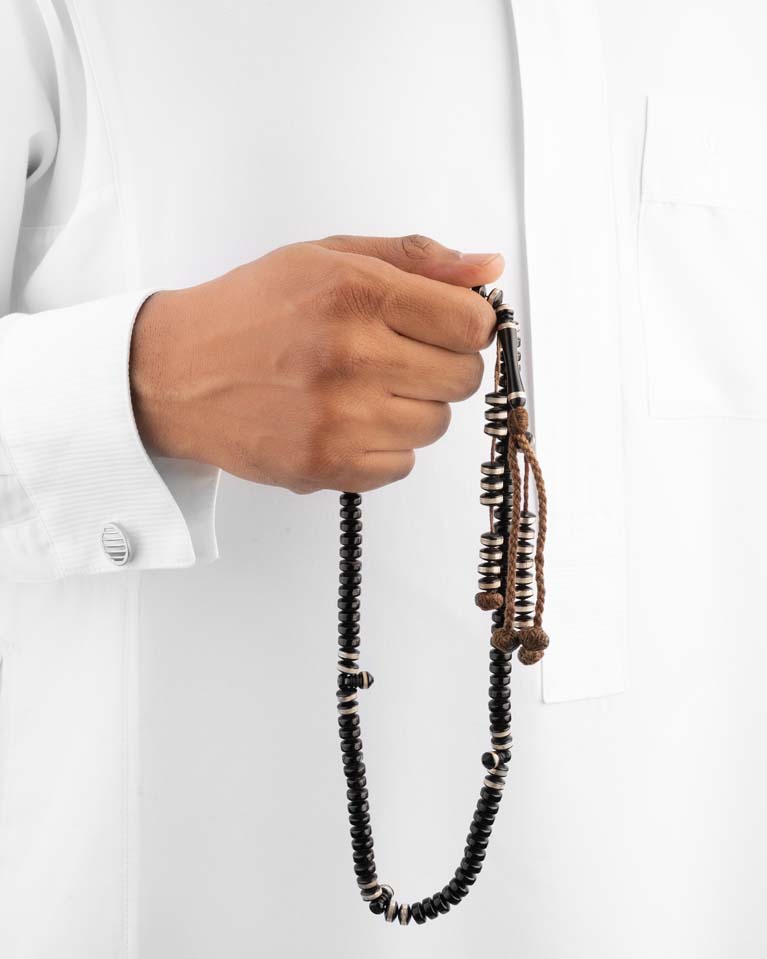 COOK SILVER ROSARY 8741ROSBK