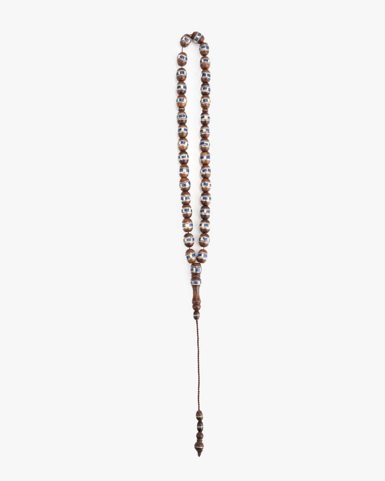 COOK WOOD SILVER ROSARY 29502ROSBN