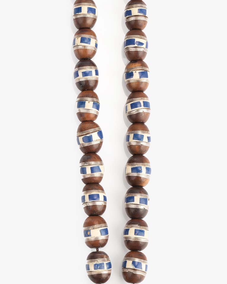 COOK WOOD SILVER ROSARY 29502ROSBN