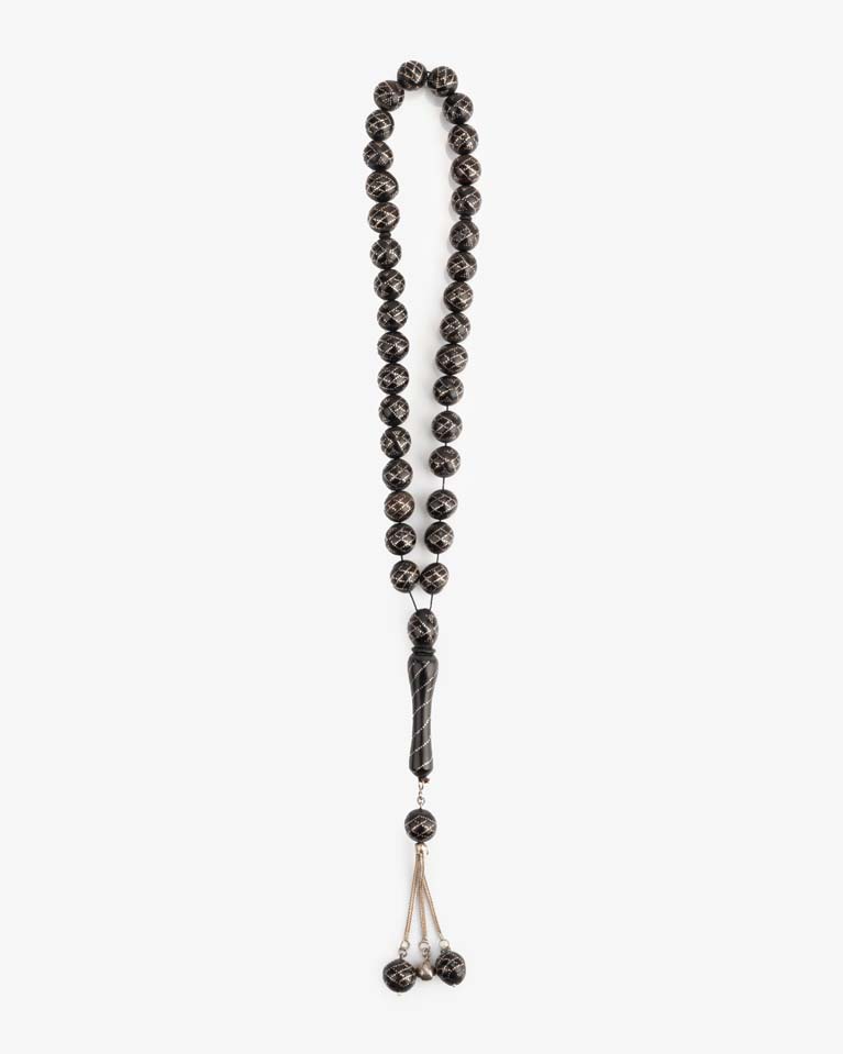 COOK WOOD SILVER ROSARY 29504ROSBN