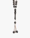 COOK WOOD SILVER ROSARY 29504ROSBN