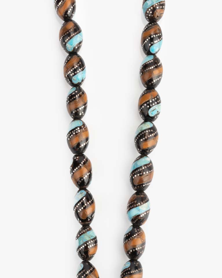 Yussor rosary silver 29822ROSMC