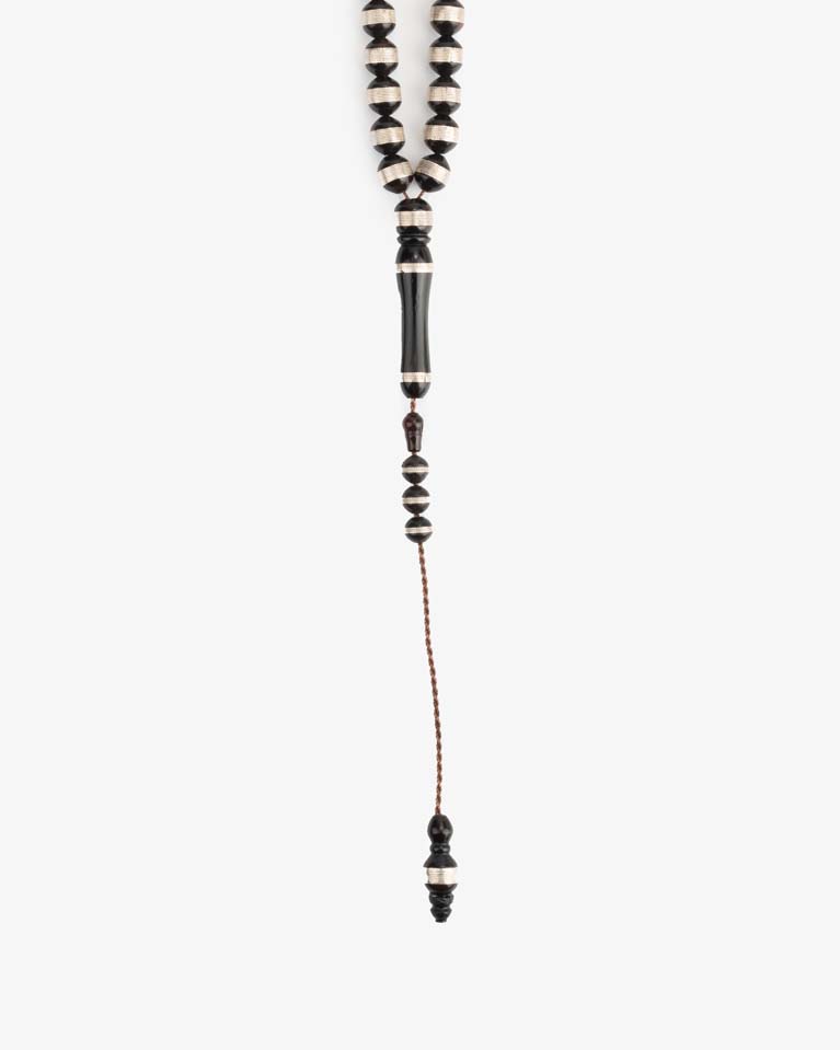 سبحة فاخرة كوك وفضة