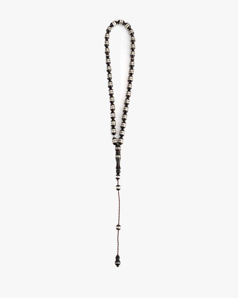 سبحة فاخرة كوك وفضة