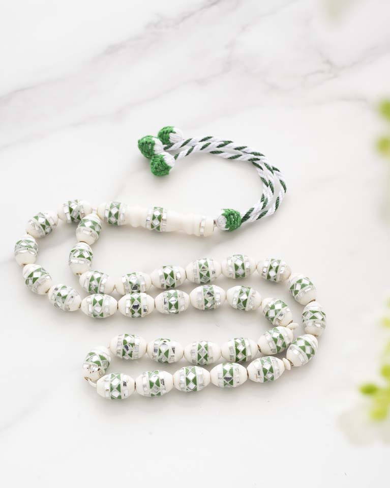 BONE ROSARY 4344ROSWT