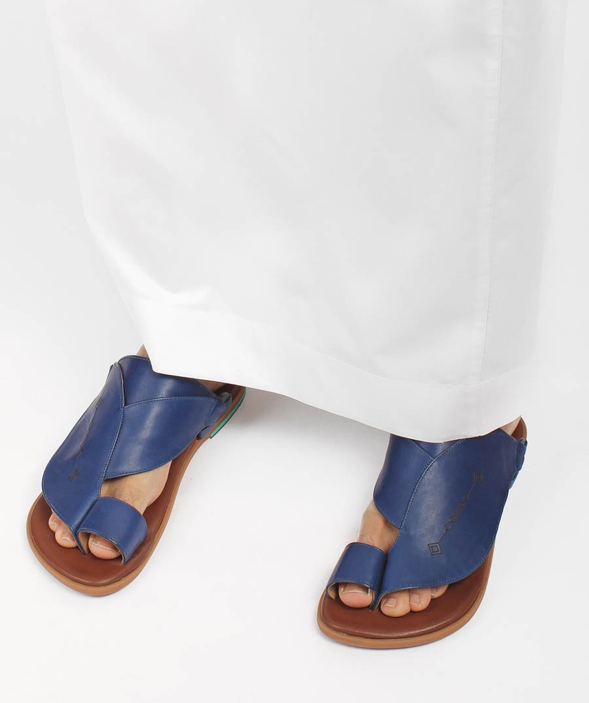 BO-4005 Shargy Leather Sandal NAVY