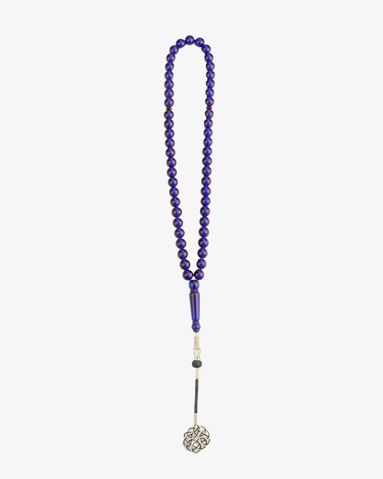 سبحة بكلايت حرباء فضة