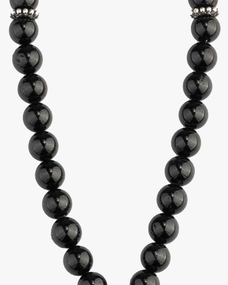 Black Tourmalin Rosary ROS219BK