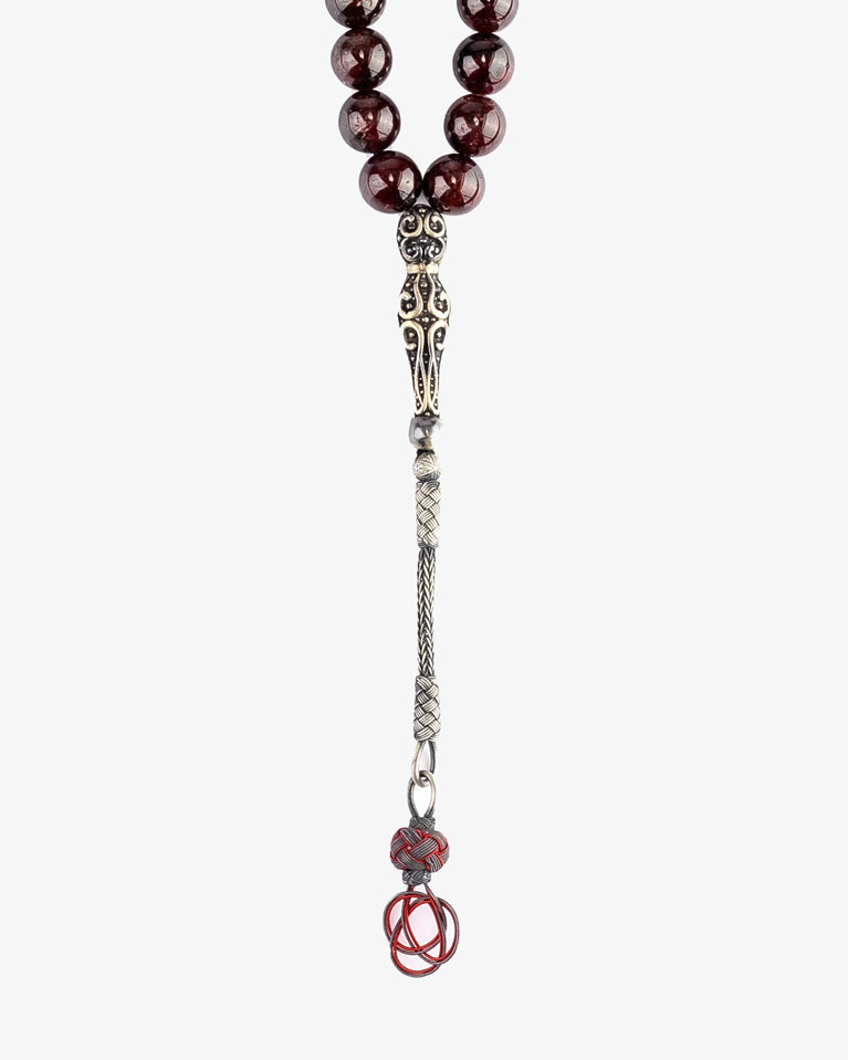 Garnet stone Rosary ROS314BO