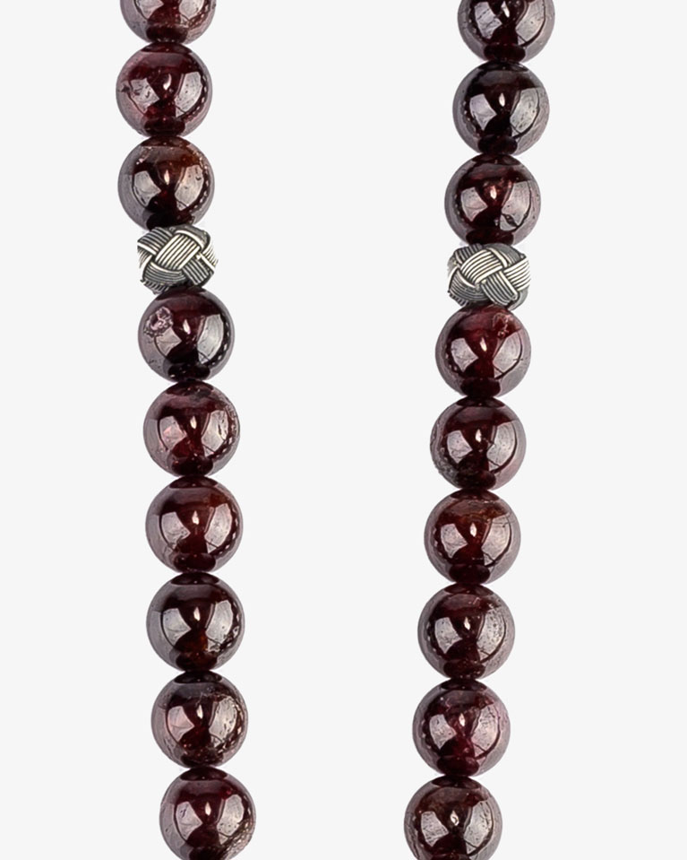 Garnet stone Rosary ROS314BO