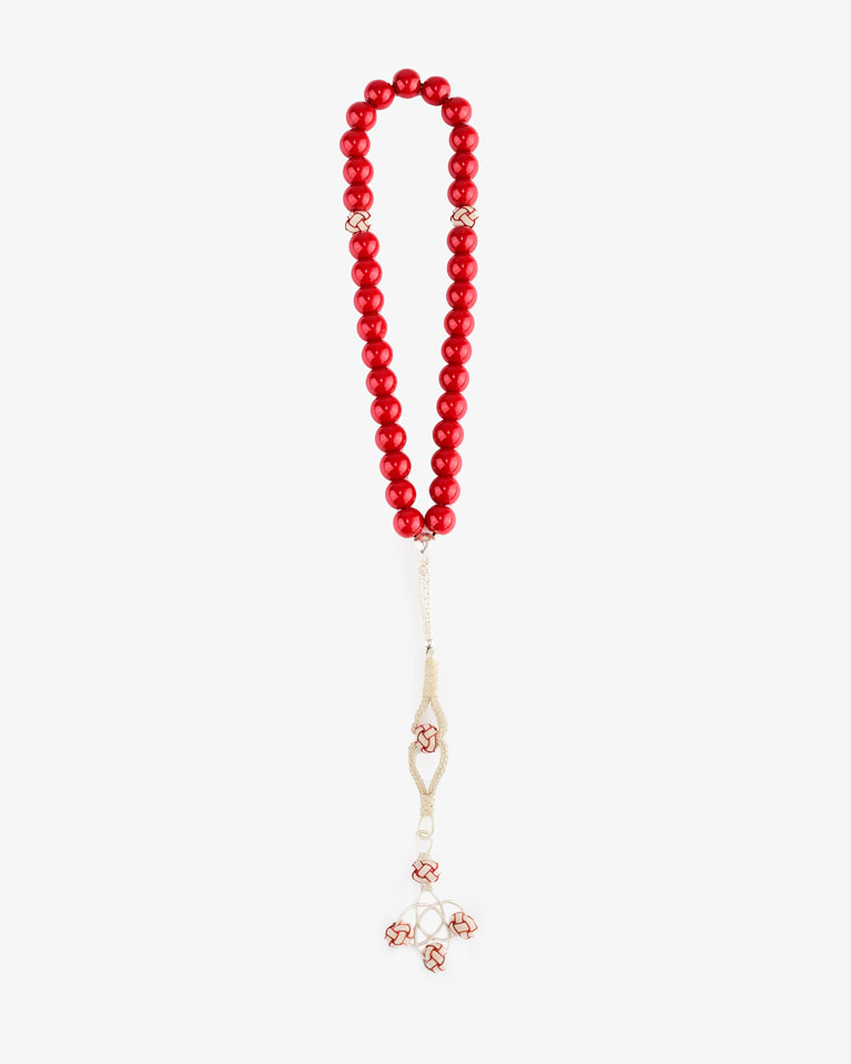 Red coral Rosary ROS328RD