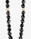 Aqate black Rosary ROS310BK