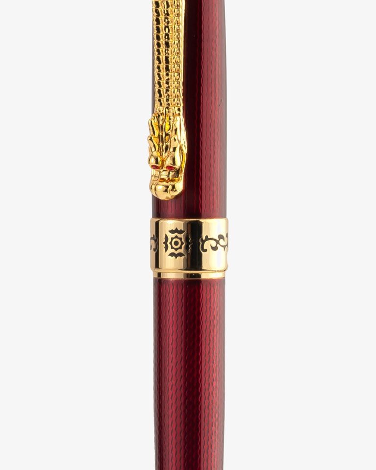 Men pen bordo & gold PEN828BO