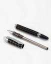 Men pen black& silver PEN831BK