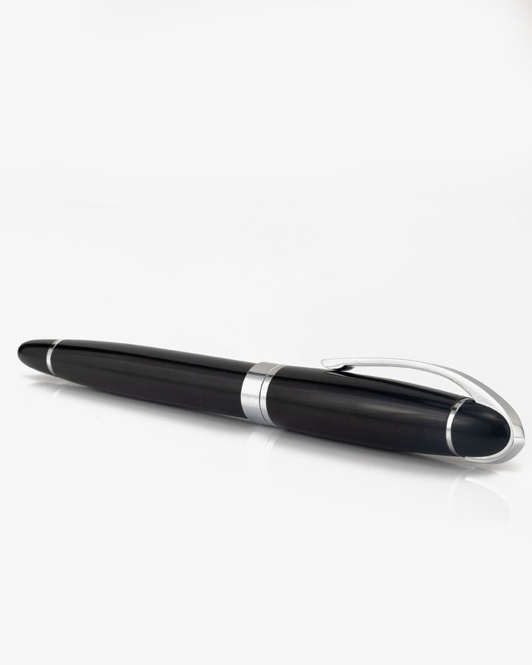 Men pen black & silver PEN833BK