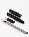Men pen black& silver PEN851BK