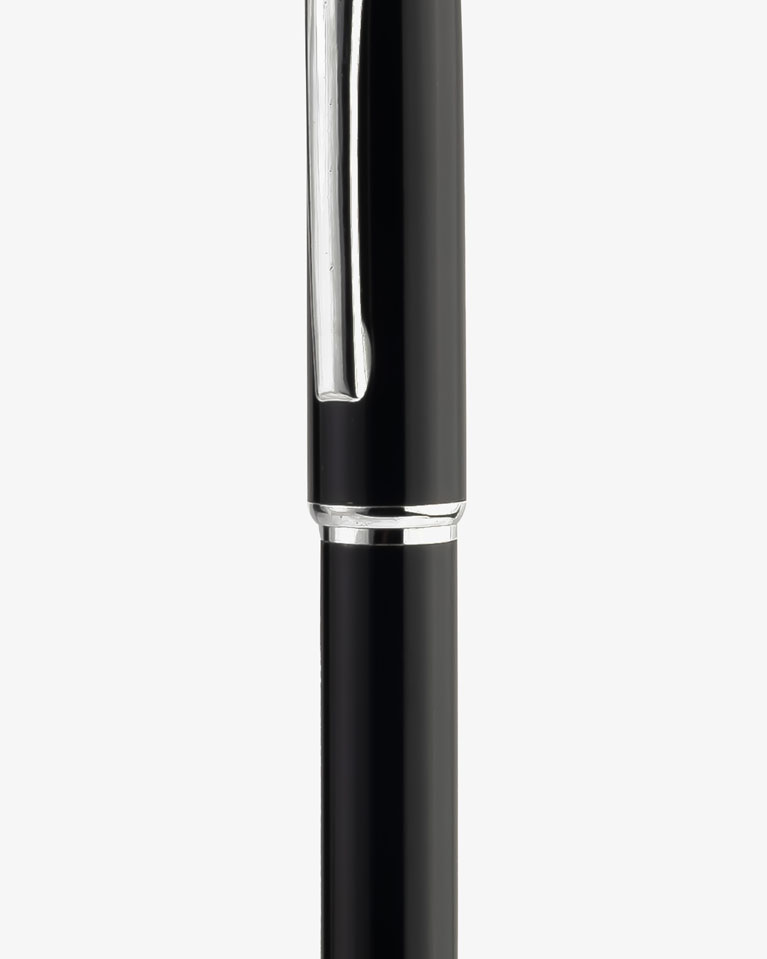 Men pen black& silver PEN851BK