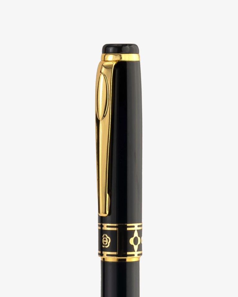 Men pen black & gold PEN853BK