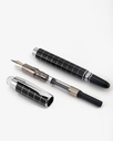 Men pen black& silver PEN840BK