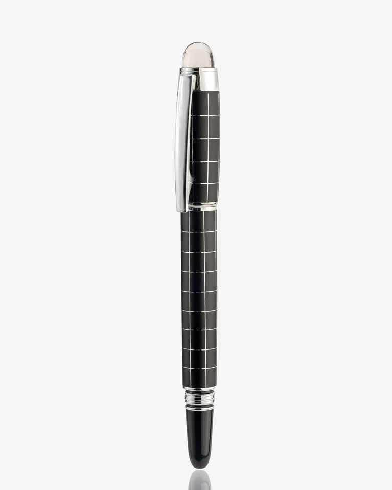 Men pen black& silver PEN840BK
