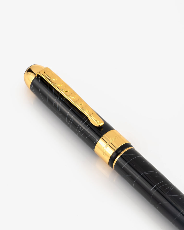 Men pen black & gold PEN836BK