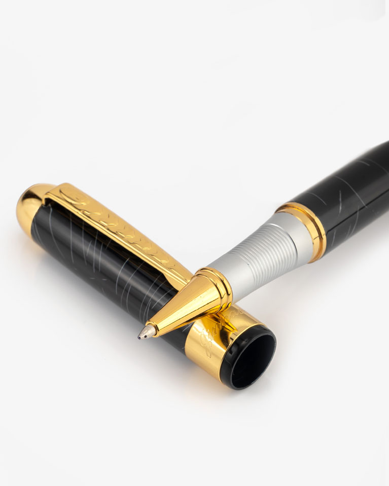 Men pen black & gold PEN836BK