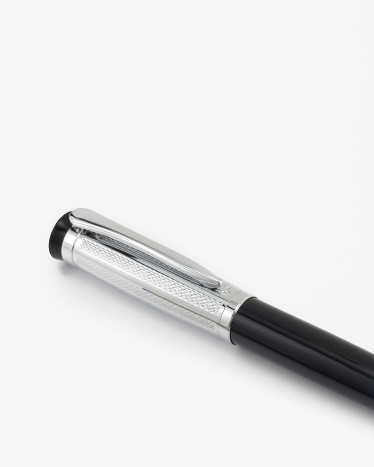 Men pen silver & black PEN845SV
