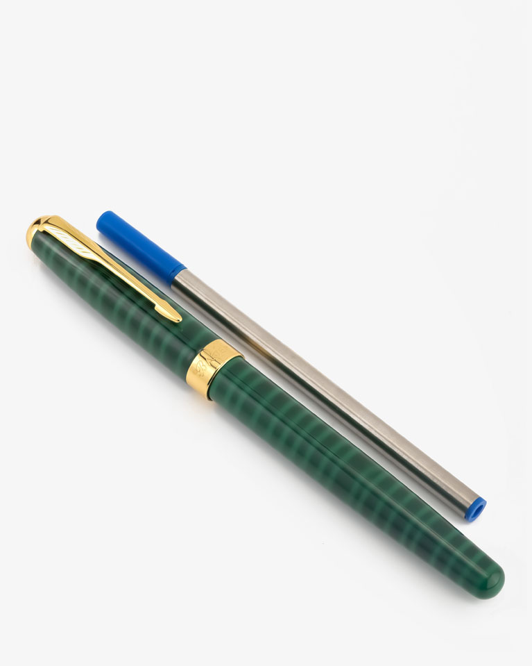 Men pen green & gold PEN847GN