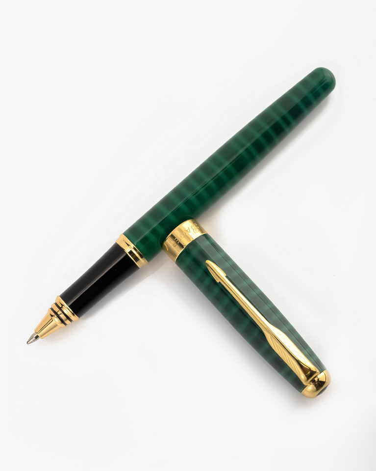 Men pen green & gold PEN847GN