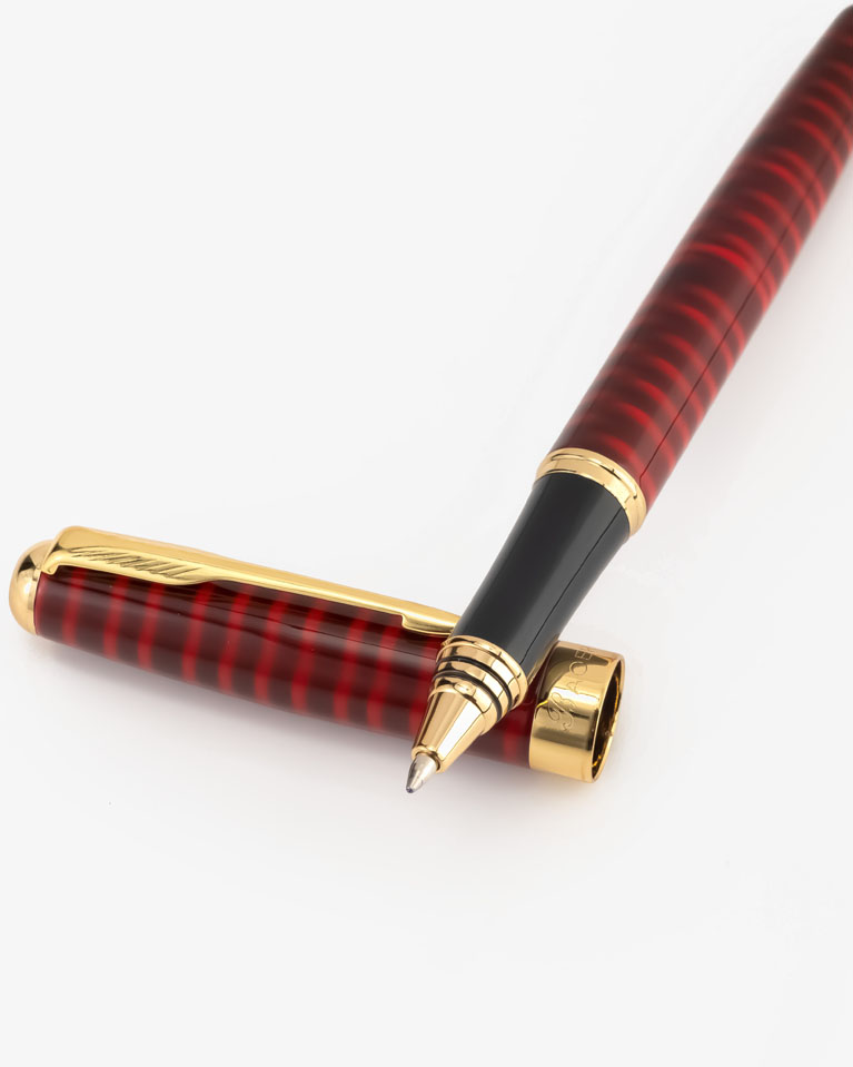 Men pen bordo & gold PEN848BO