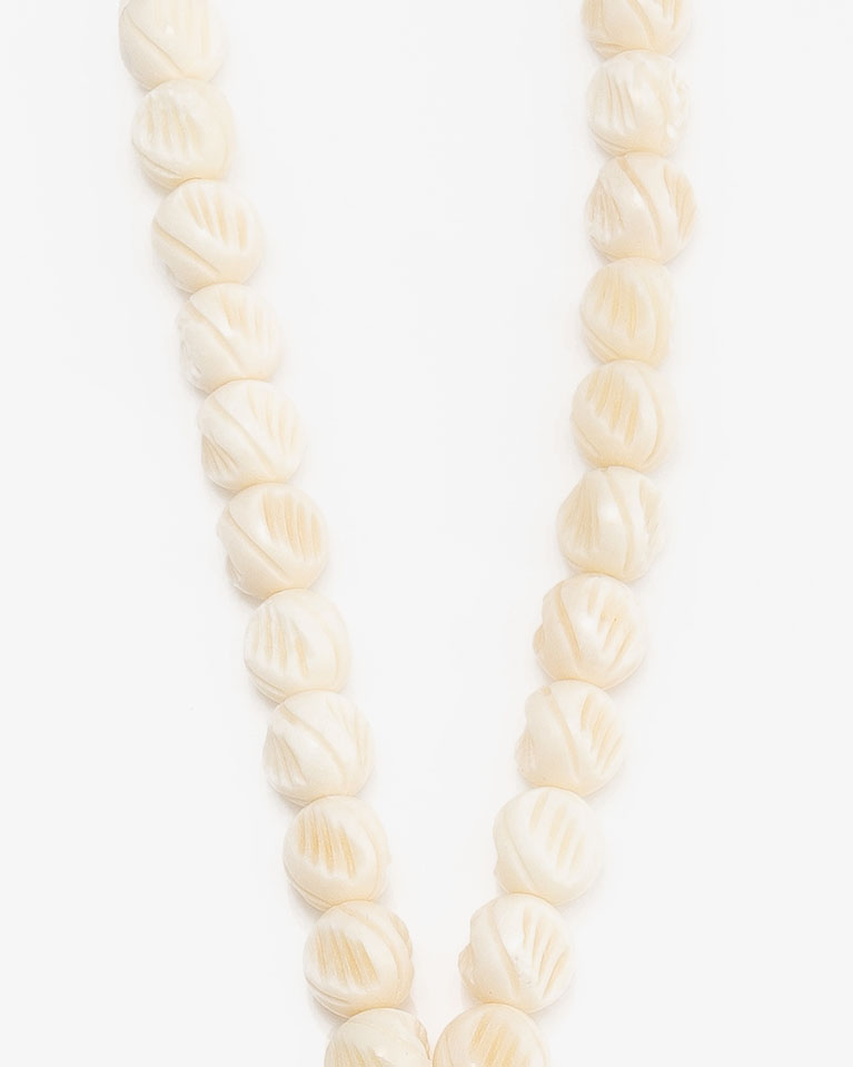 BONE ROSARY ROS410WT