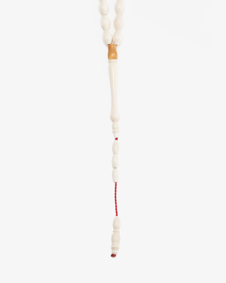 BONE ROSARY ROS414WT