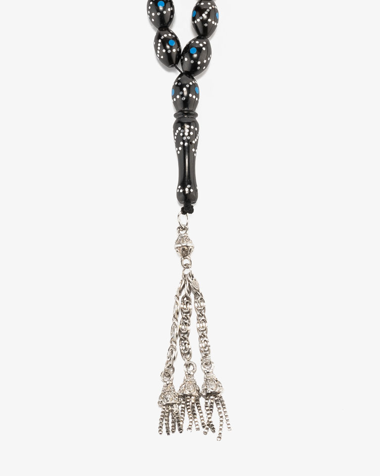 COOK WOOD ROSARY ROS418BK