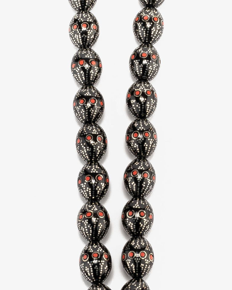 Cook rosary silver ROS423BK