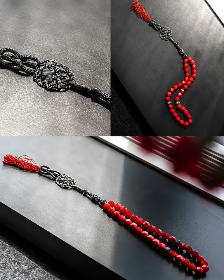 Red coral Rosary ROS311RD
