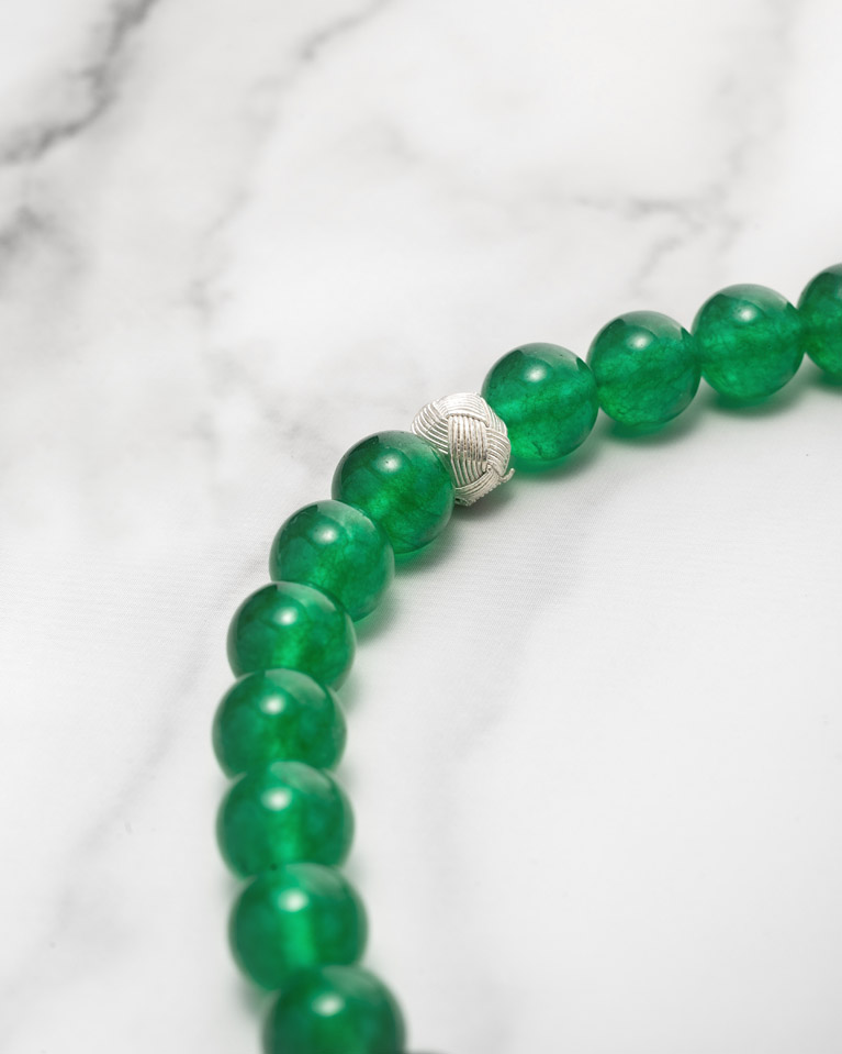 سبحة جاد اخضر انيق