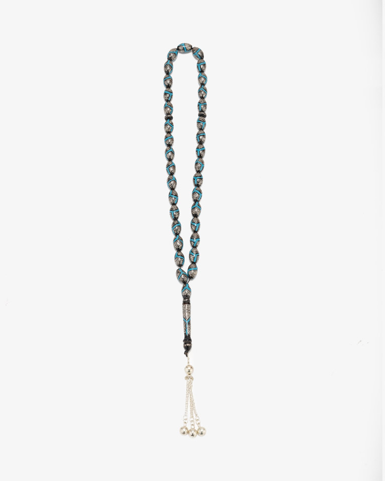 Yussor rosary silver ROS435BL