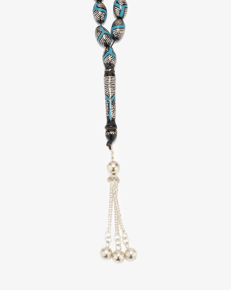Yussor rosary silver ROS435BL