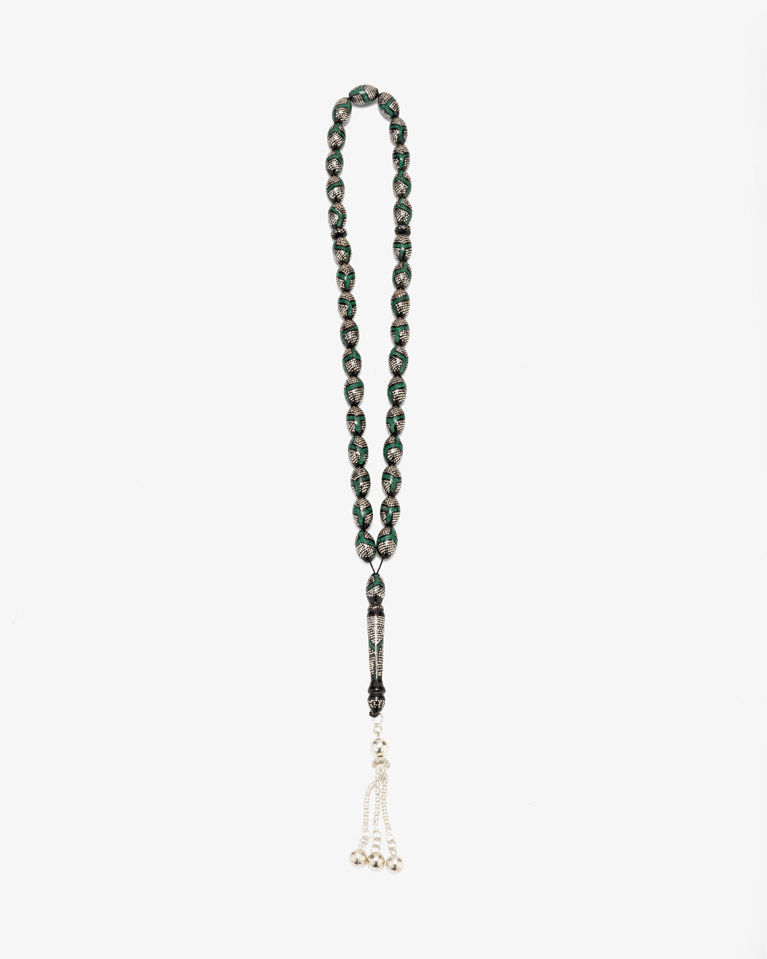 Yussor rosary silver ROS437GN