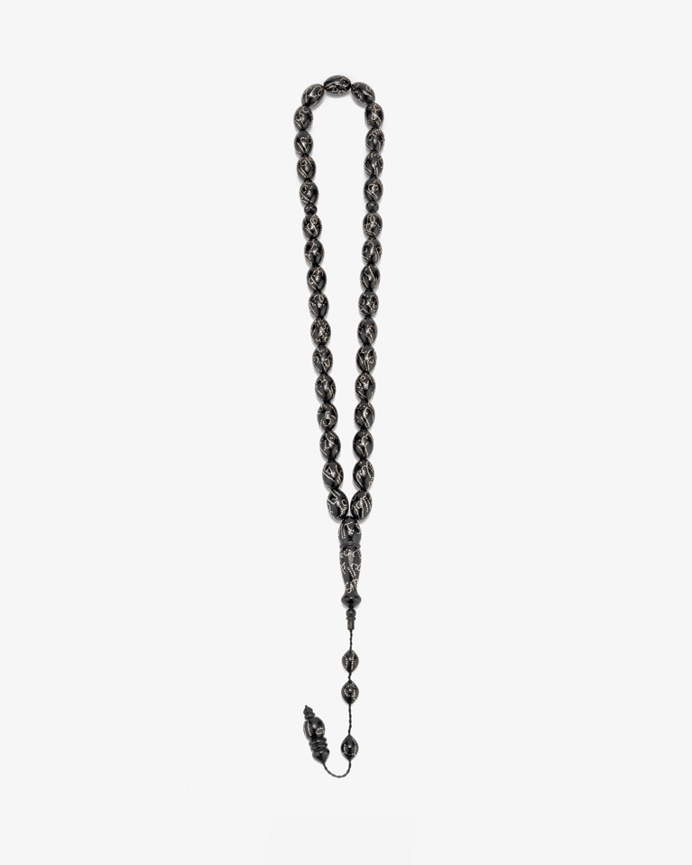 Cook rosary silver ROS442BK