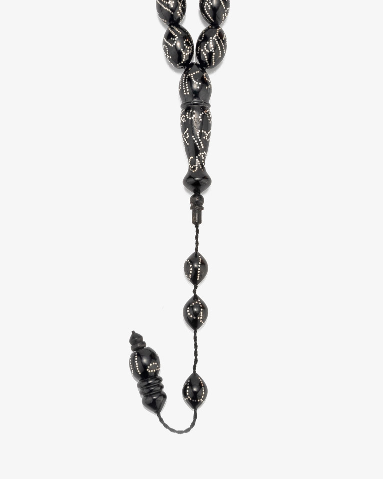 Cook rosary silver ROS442BK