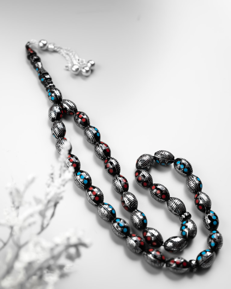 Yussor rosary silver ROS438MC