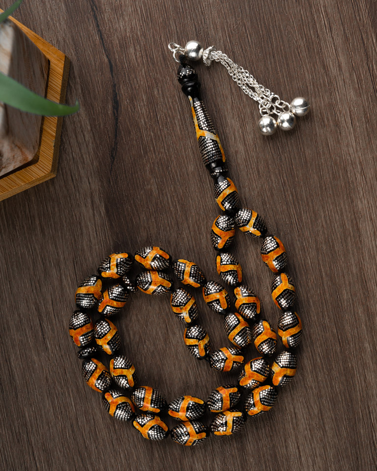 Yussor rosary silver ROS436OR