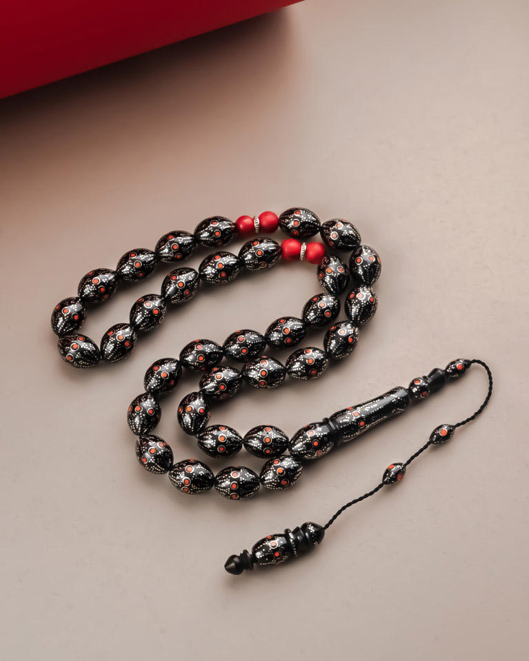 Cook rosary silver ROS423BK