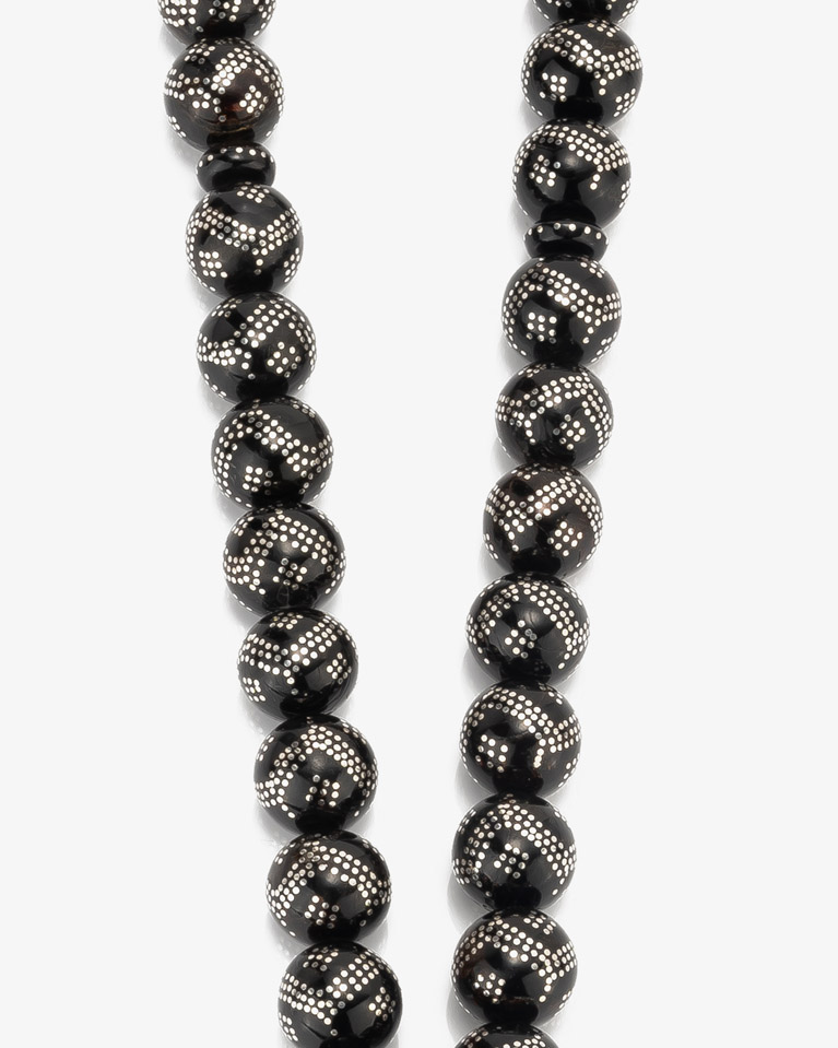 Yussor rosary silver ROS452BK