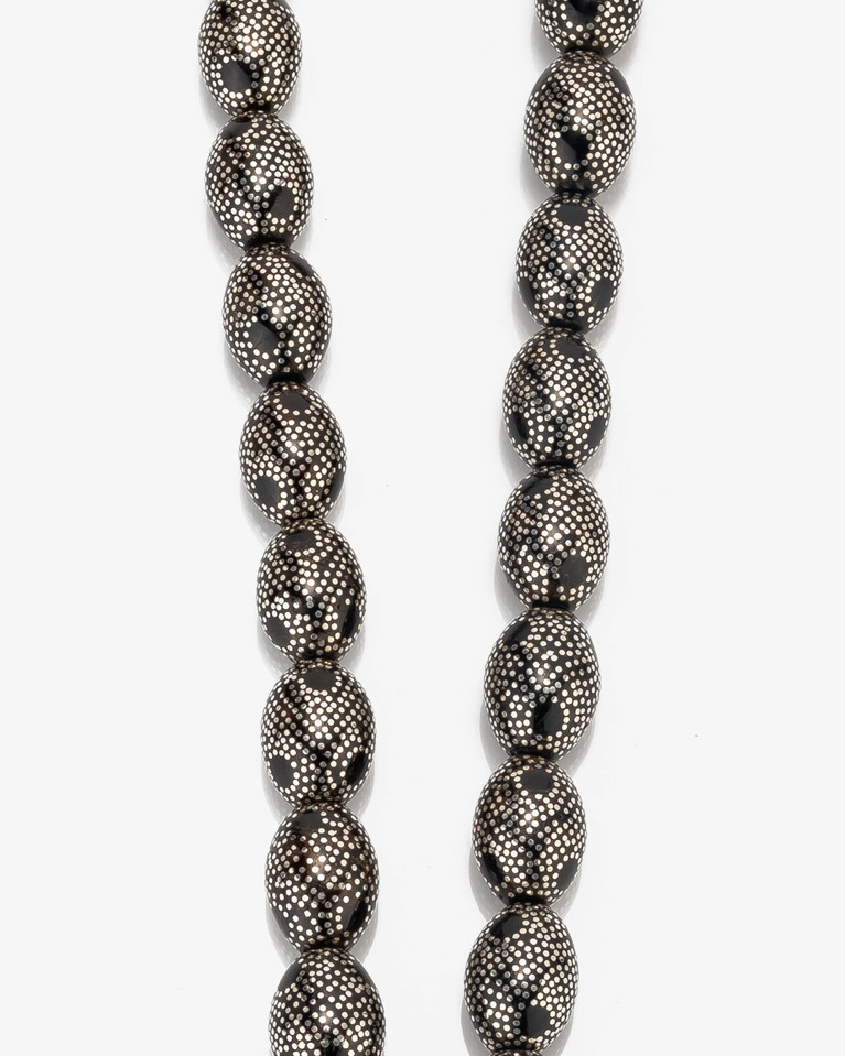 Yussor rosary silver ROS453BK