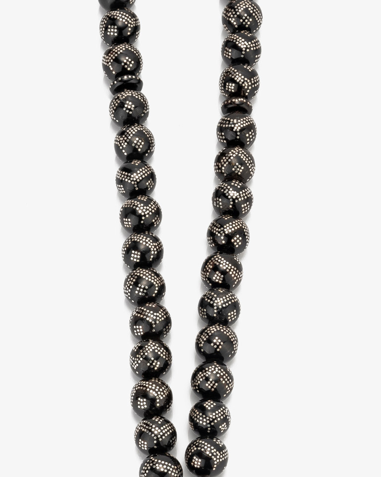 Yussor rosary silver ROS454BK