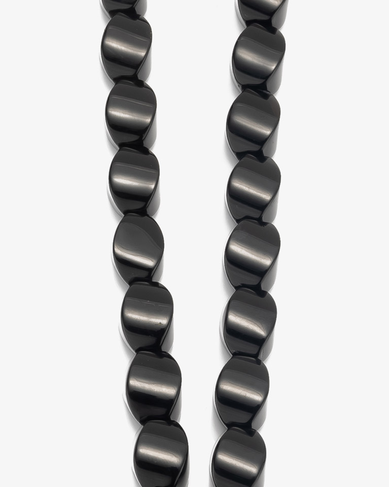 Aqate black Rosary ROS349BK